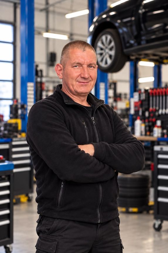 Serghei Maraculin von Auto Service Bernhardt